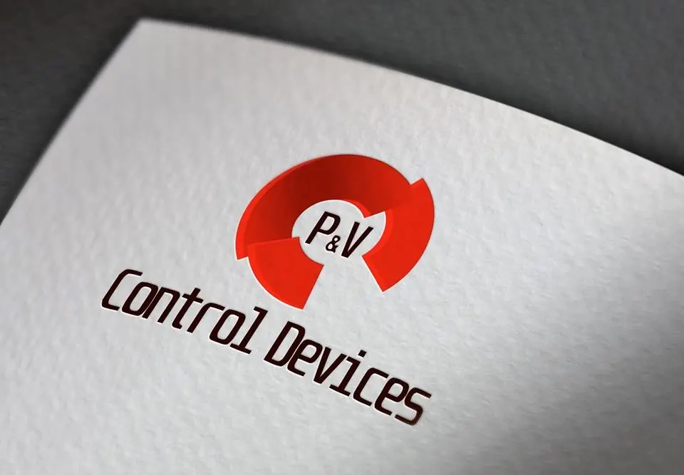 Diseño Profesional de Logotipo - P&V Control Devices