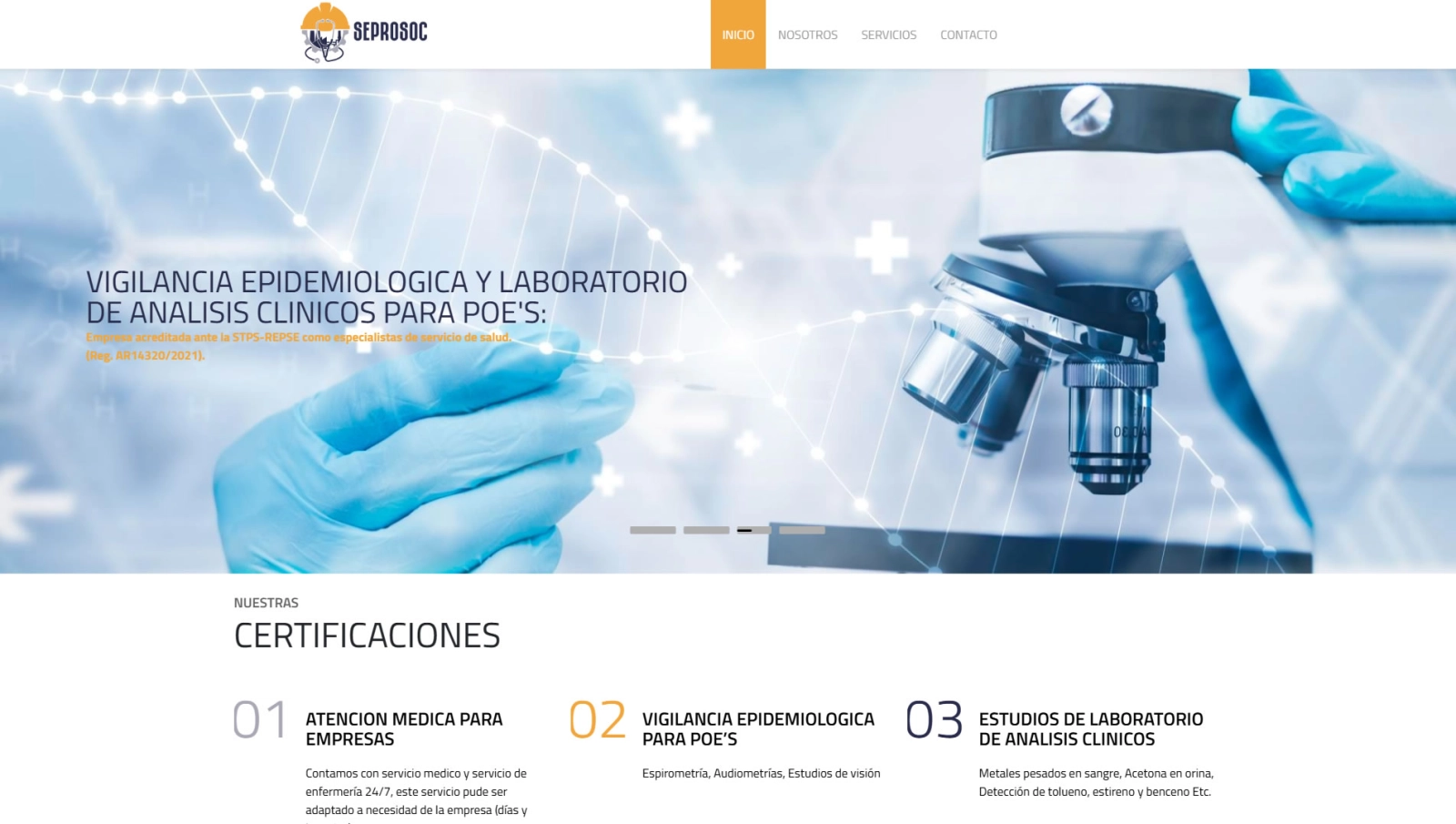 Diseño Web Inteligente - SEPROSOC